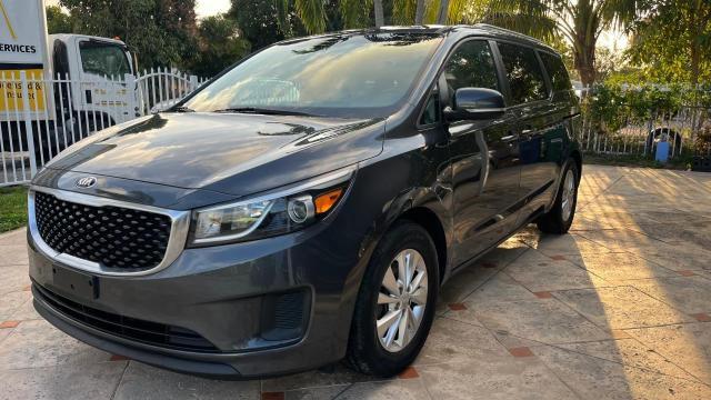 2016 KIA SEDONA LX, 