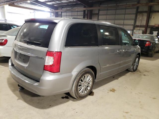 2C4RC1CG7ER461917 - 2014 CHRYSLER TOWN & COU TOURING L GRAY photo 3