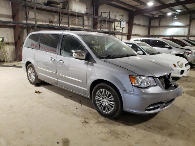 2C4RC1CG7ER461917 - 2014 CHRYSLER TOWN & COU TOURING L GRAY photo 4