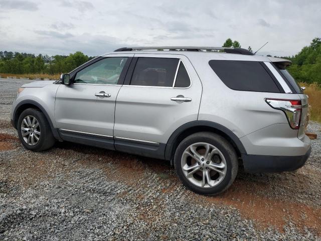 1FM5K7F87FGA16326 - 2015 FORD EXPLORER LIMITED SILVER photo 2