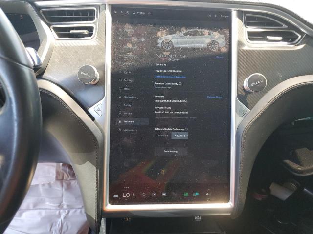 5YJSA1H11EFP43395 - 2014 TESLA MODEL S SILVER photo 9