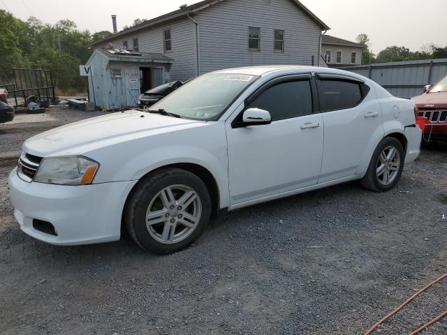 1C3CDZCB9DN625092 - 2013 DODGE AVENGER SXT WHITE photo 1