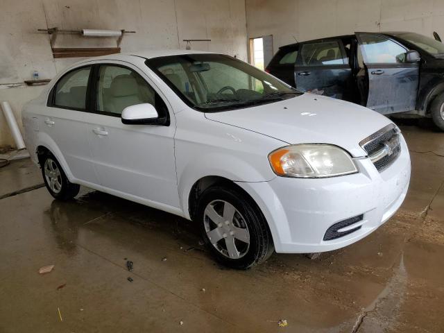 KL1TD5DE8BB163174 - 2011 CHEVROLET AVEO LS 白色 照片 4