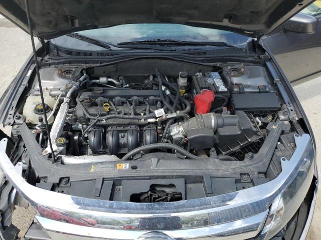 3FAHP0HAXBR323444 - 2011 FORD FUSION SE GRAY photo 11