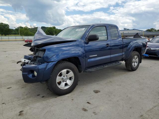 5TETU62N75Z060183 - 2005 TOYOTA TACOMA PRERUNNER ACCESS CAB BLUE photo 1