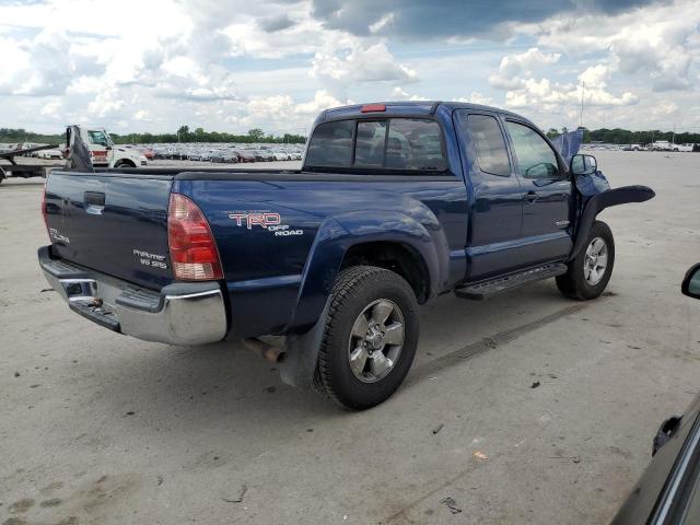 5TETU62N75Z060183 - 2005 TOYOTA TACOMA PRERUNNER ACCESS CAB BLUE photo 3