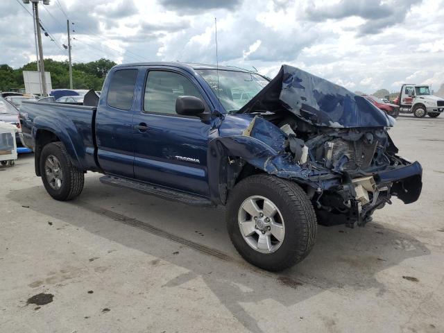 5TETU62N75Z060183 - 2005 TOYOTA TACOMA PRERUNNER ACCESS CAB BLUE photo 4