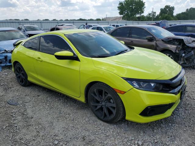 2HGFC4B80KH307325 - 2019 HONDA CIVIC SPORT 黄色 照片 4