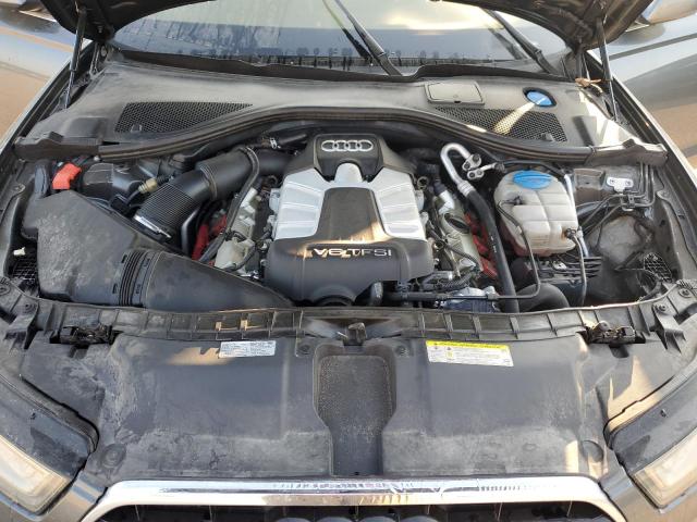 WAUHGAFC4EN143305 - 2014 AUDI A6 PRESTIGE ნაცრისფერი ფოტო 11