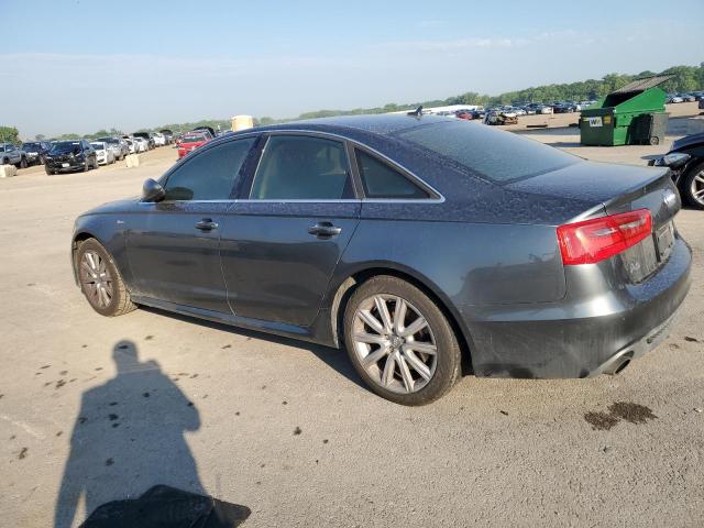WAUHGAFC4EN143305 - 2014 AUDI A6 PRESTIGE ნაცრისფერი ფოტო 2