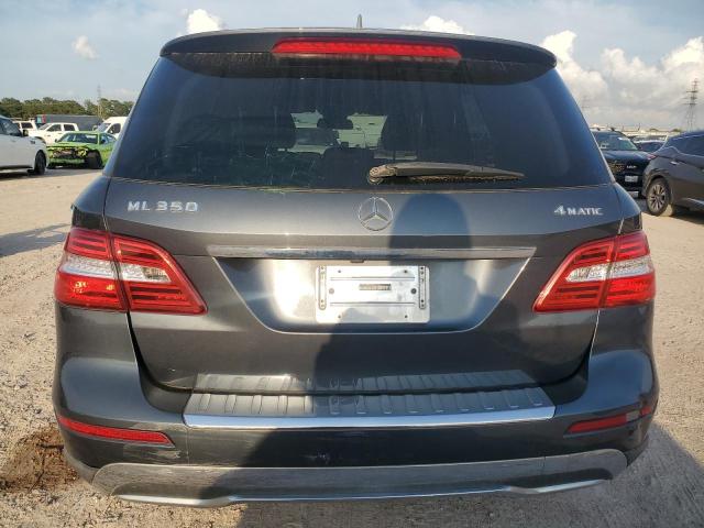 4JGDA5HBXCA036130 - 2012 MERCEDES-BENZ ML 350 4MATIC BLUE photo 6