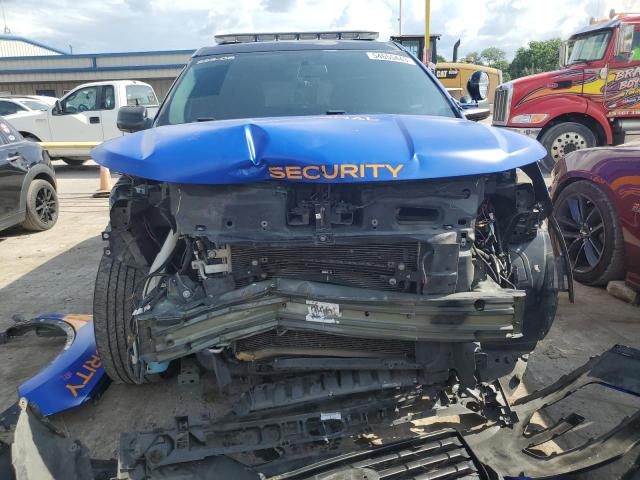 1FM5K8AR3KGA52918 - 2019 FORD EXPLORER POLICE INTERCEPTOR BLUE photo 5