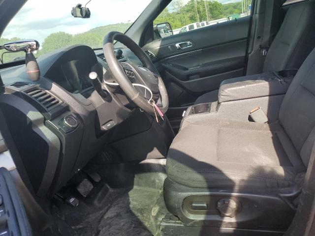 1FM5K8AR3KGA52918 - 2019 FORD EXPLORER POLICE INTERCEPTOR BLUE photo 7