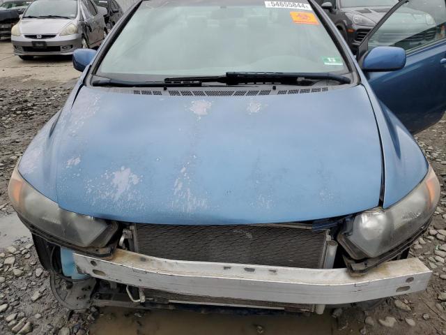 2HGFG12638H557006 - 2008 HONDA CIVIC LX BLUE photo 11