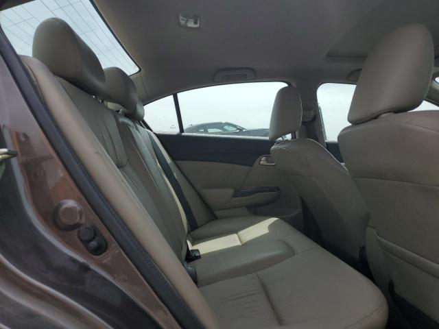 2HGFB2F99DH510128 - 2013 HONDA CIVIC EXL BROWN photo 10