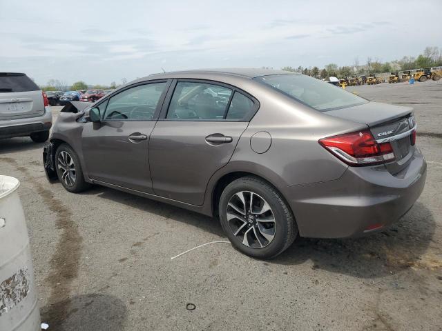 2HGFB2F99DH510128 - 2013 HONDA CIVIC EXL BROWN photo 2