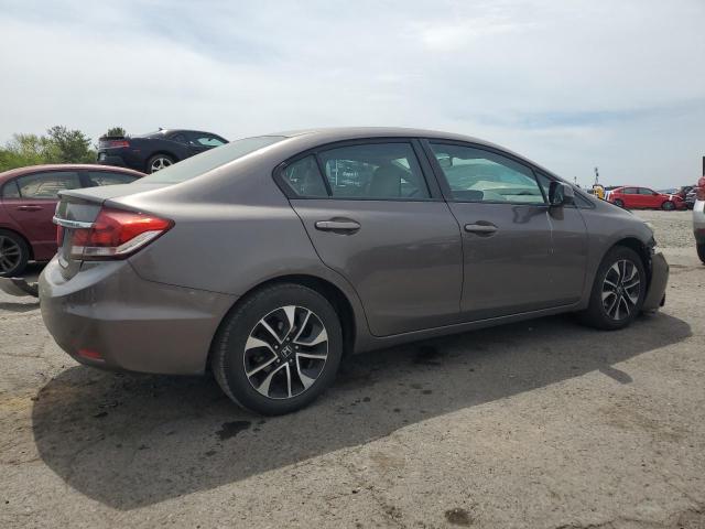 2HGFB2F99DH510128 - 2013 HONDA CIVIC EXL BROWN photo 3