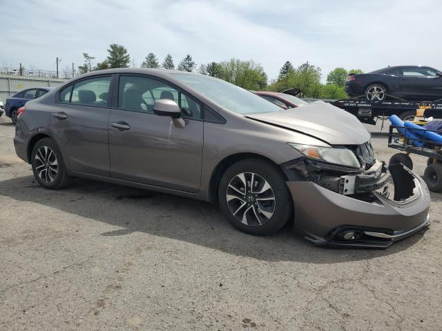 2HGFB2F99DH510128 - 2013 HONDA CIVIC EXL BROWN photo 4