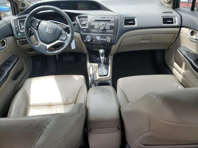 2HGFB2F99DH510128 - 2013 HONDA CIVIC EXL BROWN photo 8