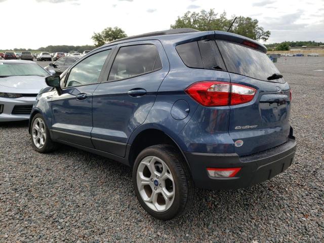 MAJ3S2GE9MC456450 - 2021 FORD ECOSPORT SE BLUE photo 2