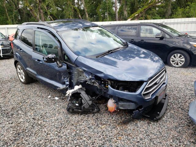 MAJ3S2GE9MC456450 - 2021 FORD ECOSPORT SE BLUE photo 4