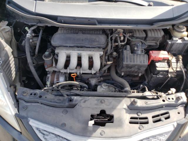 JHMGE88469S038418 - 2009 HONDA FIT SPORT BLACK photo 11