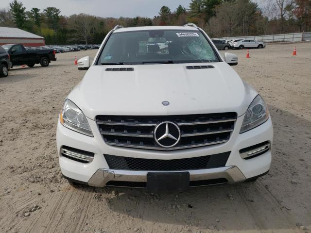 4JGDA5HB5FA543599 - 2015 MERCEDES-BENZ ML 350 4MATIC WHITE photo 5