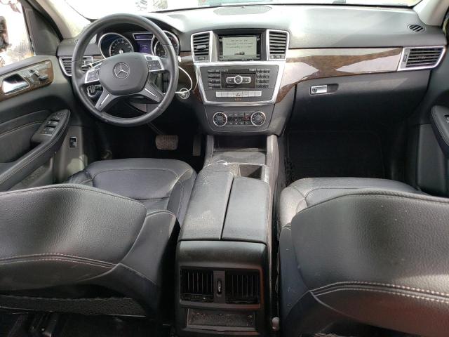 4JGDA5HB5FA543599 - 2015 MERCEDES-BENZ ML 350 4MATIC WHITE photo 8