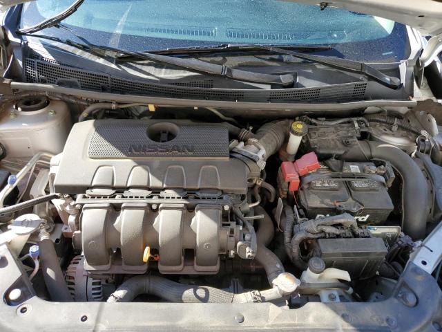 3N1AB7AP2KY268336 - 2019 NISSAN SENTRA S SILVER photo 11