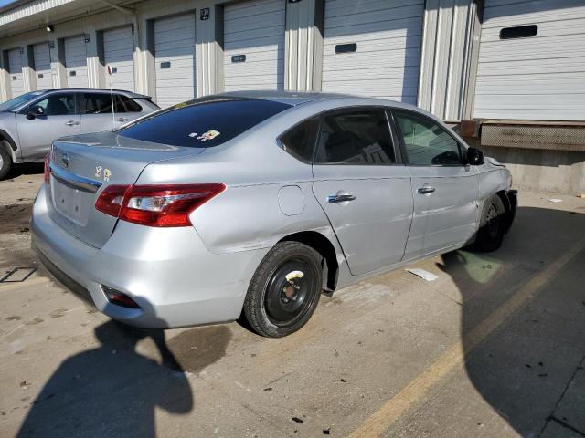 3N1AB7AP2KY268336 - 2019 NISSAN SENTRA S SILVER photo 3