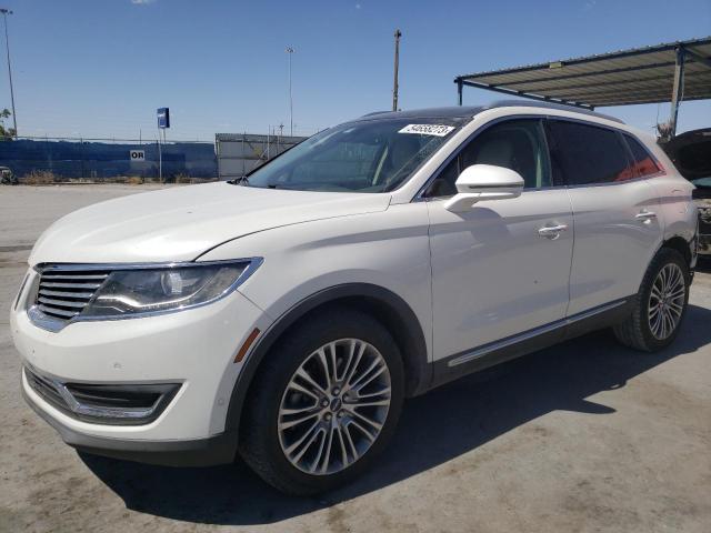 2LMTJ6LR1GBL73922 - 2016 LINCOLN MKX RESERVE 白色 照片 1