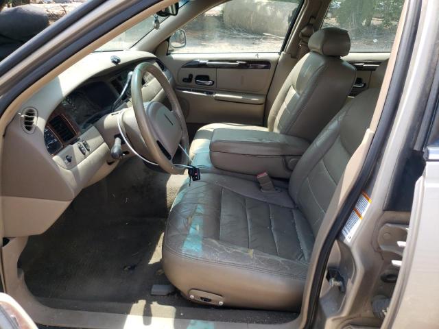 1LNHM81W91Y612396 - 2001 LINCOLN TOWN CAR EXECUTIVE BEIGE photo 7