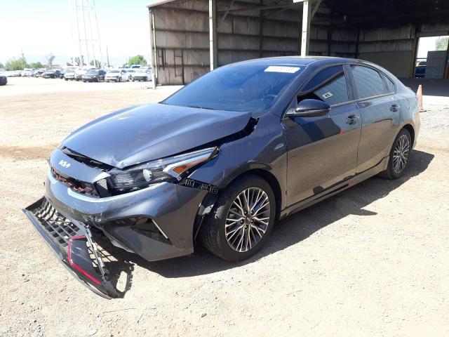 3KPF54AD6PE530317 - 2023 KIA FORTE GT LINE GRAY photo 1