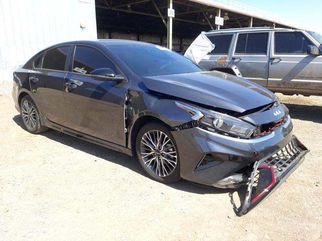 3KPF54AD6PE530317 - 2023 KIA FORTE GT LINE GRAY photo 4