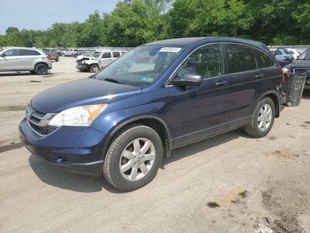 JHLRE4H43BC028404 - 2011 HONDA CR-V SE BLUE photo 1