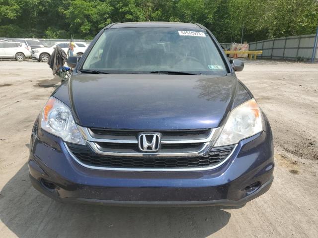 JHLRE4H43BC028404 - 2011 HONDA CR-V SE BLUE photo 5