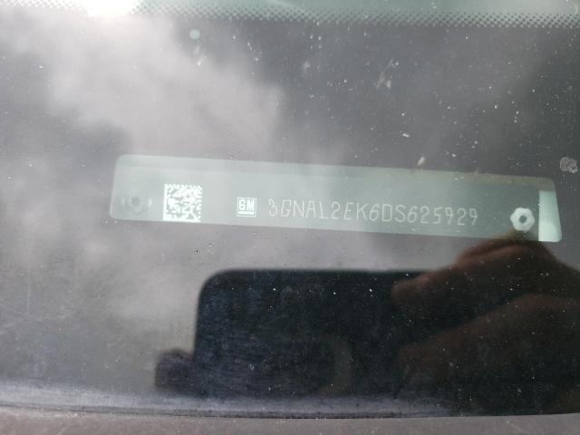 3GNAL2EK6DS625929 - 2013 CHEVROLET CAPTIVA LS 白色 照片 12