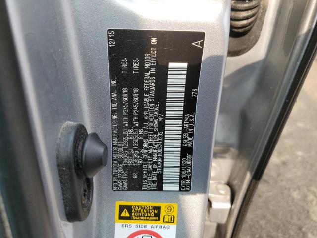 5TDJKRFH0GS243332 - 2016 TOYOTA HIGHLANDER XLE Gümüş foto 13