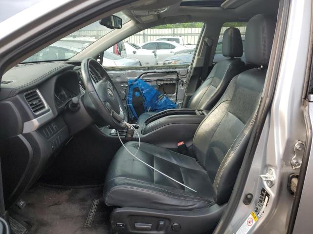 5TDJKRFH0GS243332 - 2016 TOYOTA HIGHLANDER XLE Gümüş foto 7