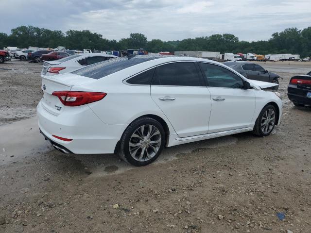 5NPE34AB8FH176438 - 2015 HYUNDAI SONATA SPORT WHITE photo 3