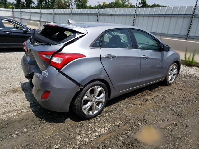 KMHD35LH5EU166145 - 2014 HYUNDAI ELANTRA GT SILVER photo 3