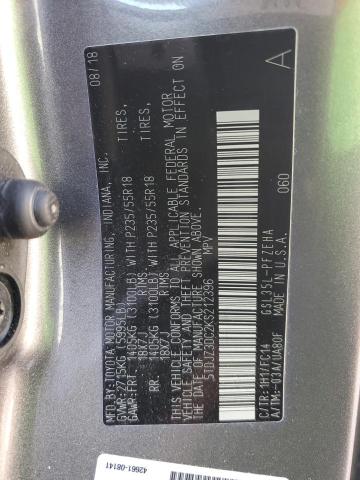 5TDJZ3DC2KS212396 - 2019 TOYOTA SIENNA LE ნაცრისფერი ფოტო 13