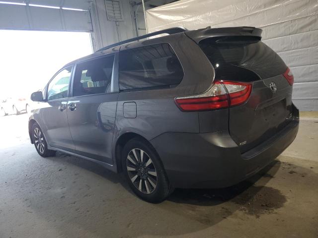 5TDJZ3DC2KS212396 - 2019 TOYOTA SIENNA LE ნაცრისფერი ფოტო 2