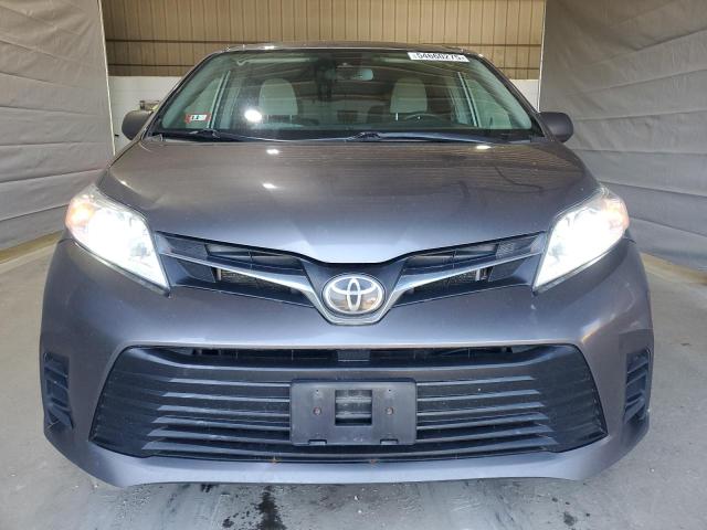 5TDJZ3DC2KS212396 - 2019 TOYOTA SIENNA LE ნაცრისფერი ფოტო 5