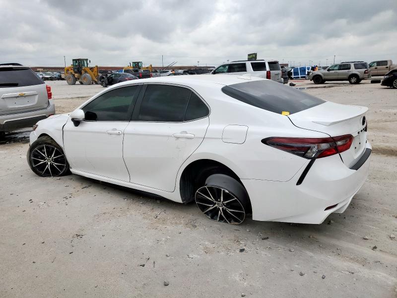 4T1G11AK5RU892619 - 2024 TOYOTA CAMRY SE NIGHT SHADE WHITE photo 2