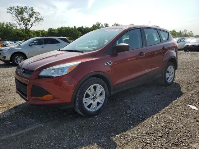 1FMCU0F73EUA59268 - 2014 FORD ESCAPE S MAROON photo 1