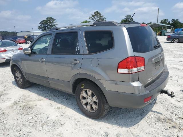 KNDJJ741295027035 - 2009 KIA BORREGO LX SILVER photo 2