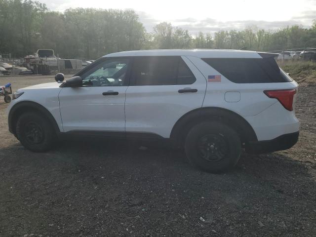 1FM5K8AW2PNA09146 - 2023 FORD EXPLORER POLICE INTERCEPTOR WHITE photo 2