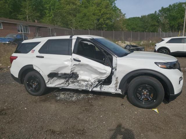 1FM5K8AW2PNA09146 - 2023 FORD EXPLORER POLICE INTERCEPTOR WHITE photo 4