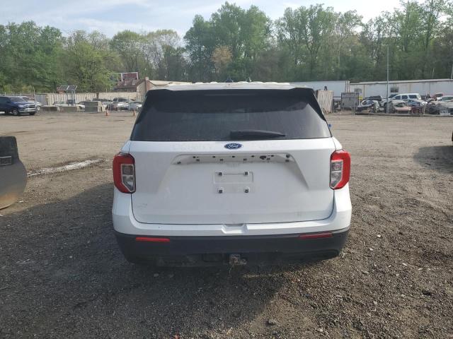 1FM5K8AW2PNA09146 - 2023 FORD EXPLORER POLICE INTERCEPTOR WHITE photo 6